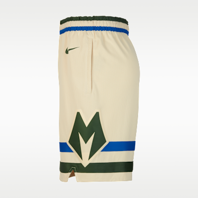 Milwaukee Bucks City Edition Men's Nike Dri-FIT NBA Swingman Shorts