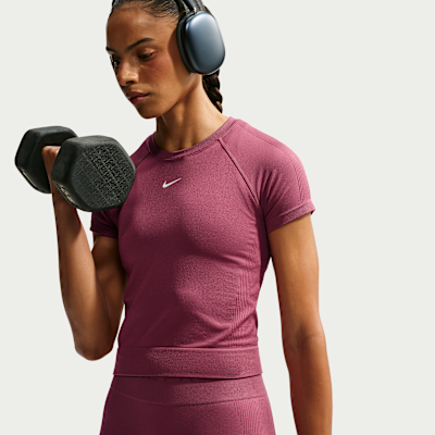 Nike Pro Seamless Dri-FIT Kadın Tişörtü