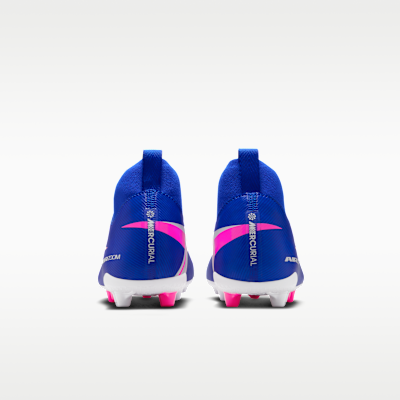 Nike Jr. Mercurial Superfly 10 Academy high-top voetbalschoenen voor kleuters/kids (kunstgras)