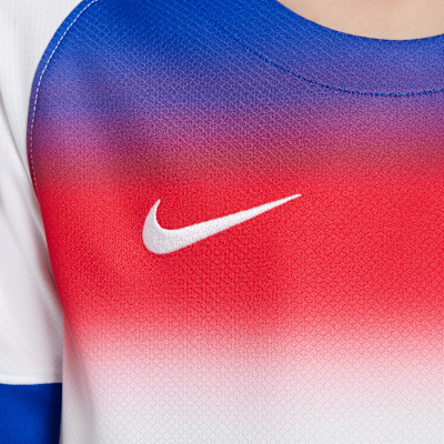 England 2025 Stadium Home (Women's Team) Big Kids' Nike Dri-FIT Soccer Replica Jersey