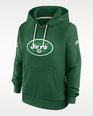 Женское худи New York Jets Alt Pack Nike Dri-FIT NFL Pullover Hoodie