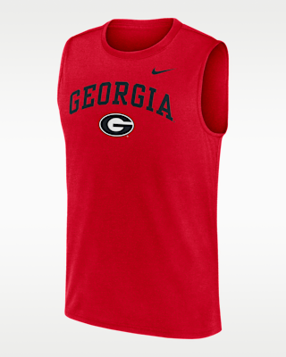 Мужские  Georgia Primetime Arch Legend Nike Dri-FIT College Muscle Tank Top