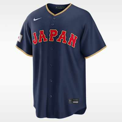 Yoshinobu Yamamoto Japan National Baseball Team 2026 World Baseball Classic Men's Nike Stadium Jersey
