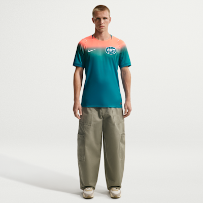Nike Avustralya 2026 Stadyum Deplasman Nike Dri-FIT Erkek Futbol Taraftar Forması görsel 4