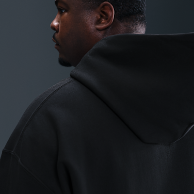 Nike Solo Swoosh Tam Boy Fermuarlı Fleece Erkek Kapüşonlu Üstü görsel 7