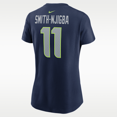 Playera Nike de la NFL para mujer Jaxon Smith-Njigba Seattle Seahawks Super Bowl LX Champions