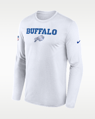 Мужская футболка Buffalo Bills Rivalries Collection Sideline Legend Nike Dri-FIT NFL Long-Sleeve