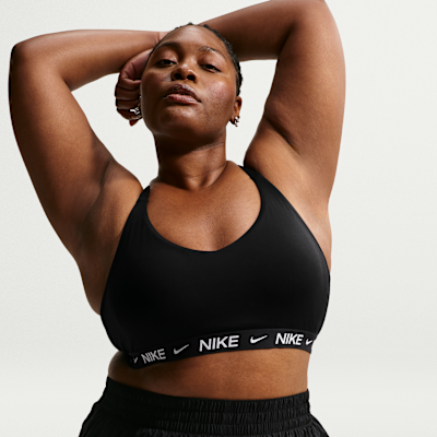 Nike Indy Hafif Destekli Pedli Ayarlanabilir Kadın Spor Sütyeni (Büyük Beden)