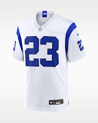 Мужские джерси Kyren Williams Los Angeles Rams Nike NFL Game Jersey