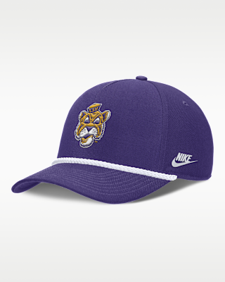 Женские  LSU Legacy Basketball Rope Rise Nike College Adjustable Hat для баскетбола