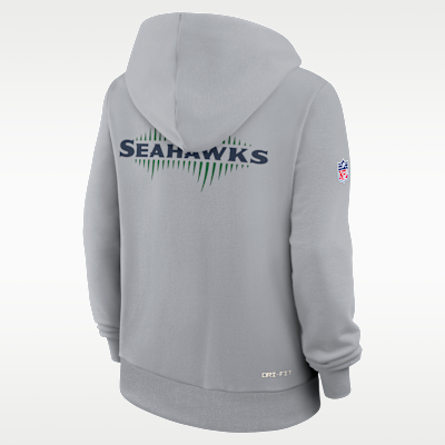 Seattle Seahawks Rivalries Collection Sideline Women's Nike Dri-FIT NFL Pullover Hoodie