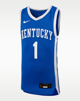 Детские джерси Kentucky Wildcats Big Kids' Nike Basketball Replica Jersey для баскетбола