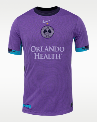Мужские джерси Barbra Banda Orlando Pride 2025 Stadium Away Nike Dri-FIT NWSL Replica Jersey