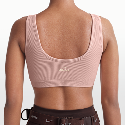 Bralette NikeSKIMS Ribbed Seamless med djup halsringning för kvinnor