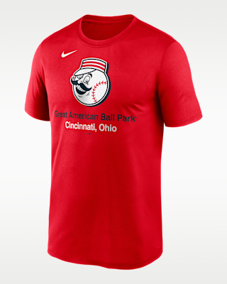 Мужская футболка Cincinnati Reds Stadium Legend Nike Dri-FIT MLB