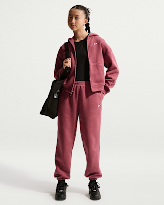 Детские Nike Sportswear Studio Fleece Girls' Loose Pants