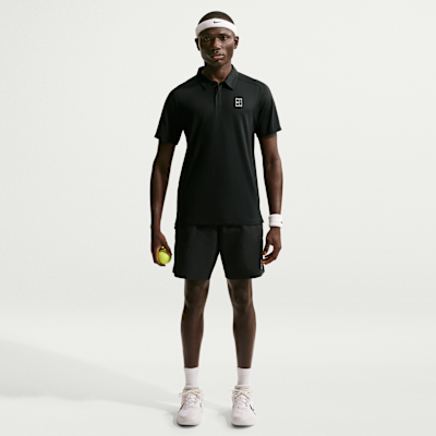 NikeCourt Advantage Dri-FIT Erkek Tenis Polo Üstü görsel 4