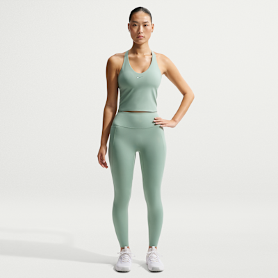Nike Universa Yüksek Belli Bilek Üstü Ön Dikişsiz Kadın Taytı