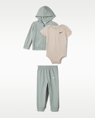 Детские  Nike Baby (6-12M) 3-Piece Bodysuit and Pants Set
