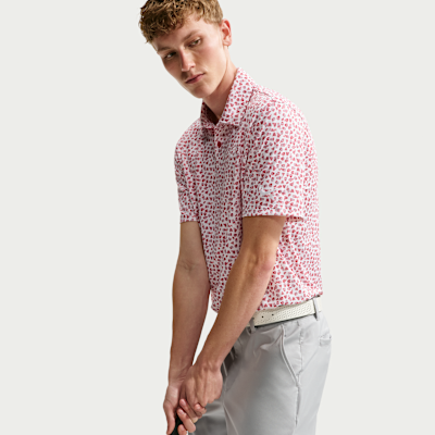 Nike Velocity Dri-FIT Micro-Print Erkek Golf Polo Üstü görsel 3