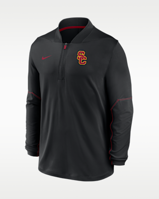 Мужские  USC Sideline Nike Dri-FIT College 1/2-Zip Top