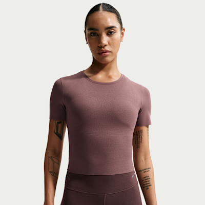 Nike Zenvy Dri-FIT Kısa Kollu Kadın Üstü
