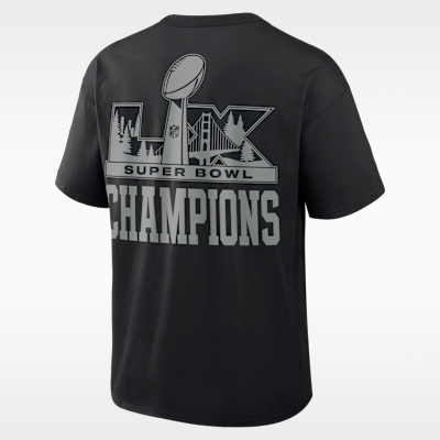 Seattle Seahawks Super Bowl LX Champions Trophy Collection 2-Hit Men's Nike NFL T-Shirt