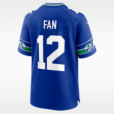 12th Fan Seattle Seahawks Men's Nike NFL Game Football Jersey