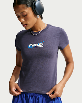 Женская футболка Nike Sportswear Chill Knit Slim Mod-Cropped