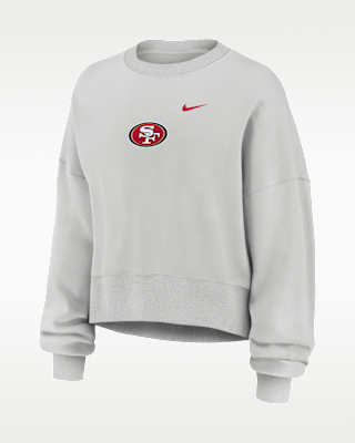 Женские San Francisco 49ers Primetime Phoenix Nike NFL Oversized Pullover Crew