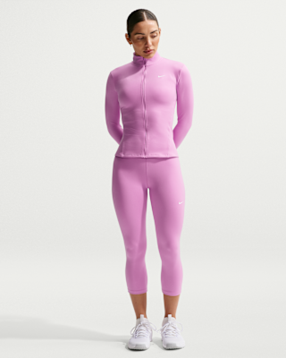 Женские тайтсы Nike One High-Waisted Crop Leggings