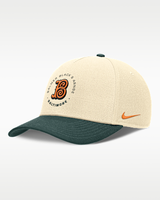 Мужские  Baltimore Orioles City Connect Rise Nike Dri-FIT MLB A-Frame Adjustable Hat
