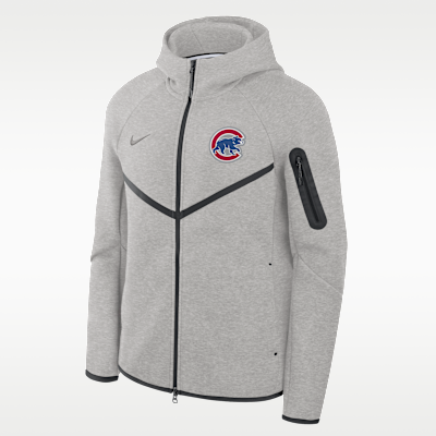 Chicago Cubs Tech Fleece Windrunner Men's Nike MLB Full-Zip Hooded Jacket