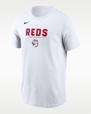 Мужская футболка Cincinnati Reds Bold Team Name Nike MLB