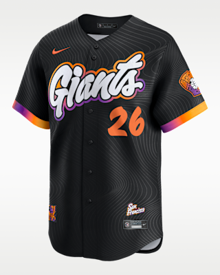 Мужские джерси Matt Chapman San Francisco Giants City Connect Nike Dri-FIT ADV MLB Limited Jersey