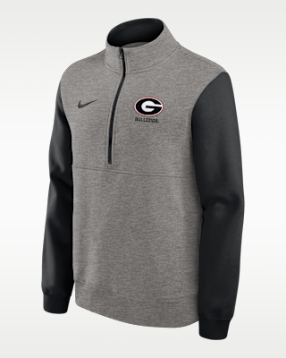 Мужские  Georgia Club Nike College 1/2-Zip Crew