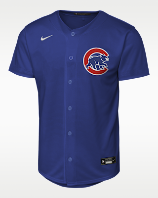 Детские джерси Pete Crow-Armstrong Chicago Cubs Big Kids' Nike MLB Replica Jersey