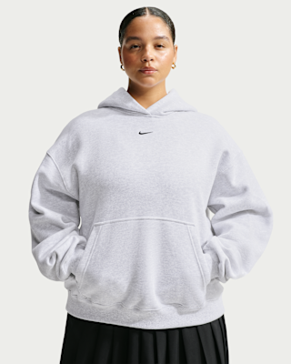 Женское худи Nike Studio Fleece Medium Weight Oversized Pullover Hoodie