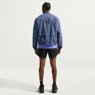 Nike Repel UV Korumalı Erkek Koşu Bomber Ceket görsel 5