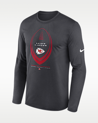 Мужская футболка Kansas City Chiefs Legend Icon Nike Dri-FIT NFL Long-Sleeve