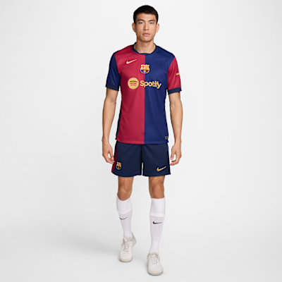 FC Barcelona 2024/25 Stadium 主場男款 Nike Dri-FIT 復刻版足球衣