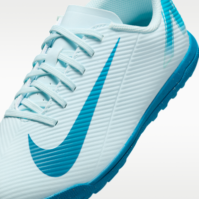 รองเท้าฟุตบอลไม่หุ้มข้อเด็กเล็ก/เด็กโตสำหรับพื้นสนามหญ้าเทียมสั้น Nike Jr. Mercurial Vapor 16 Club