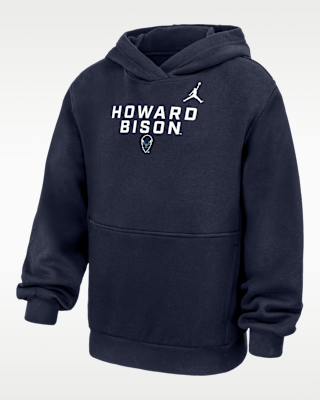 Детское худи Nike College (Howard University) Big Kids' Club Fleece Pullover Hoodie