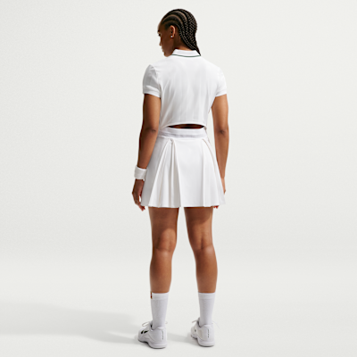 NikeCourt Slam Dri-FIT Kadın Tenis Elbisesi görsel 5