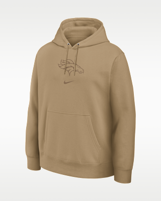 Мужское худи Denver Broncos Washed Club Nike NFL Pullover Hoodie