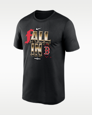 Мужская футболка Boston Red Sox 2026 Postseason Fall In Legend Nike Dri-FIT MLB