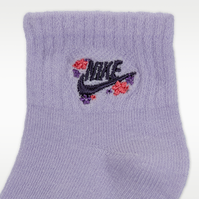 Nike Fresh Cut Baby (12–24M) Gripper Socks (3 Pairs)