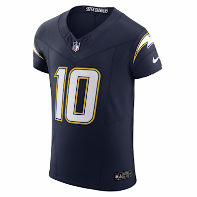 Justin Herbert Los Angeles Chargers Men's Nike Dri-FIT NFL Elite Jersey