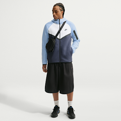 Nike Tech Fleece Windrunner Tam Boy Fermuarlı Erkek Ceketi görsel 4