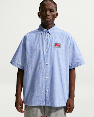 Мужские шорты Nike Life Short-Sleeve Button-Down Top